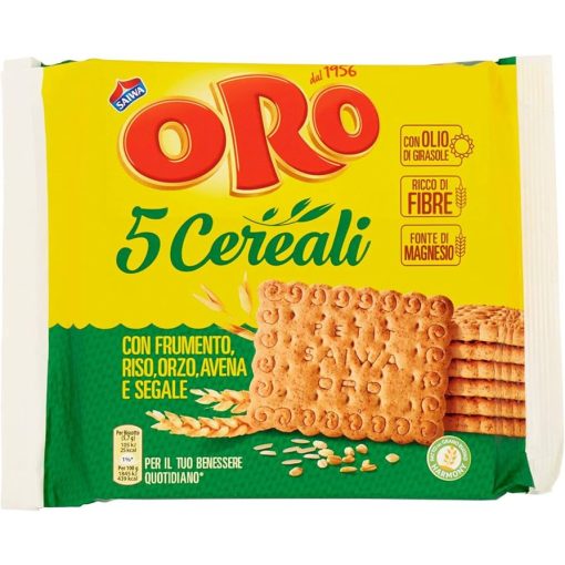Oro integrale 5 cereali keksz 420g